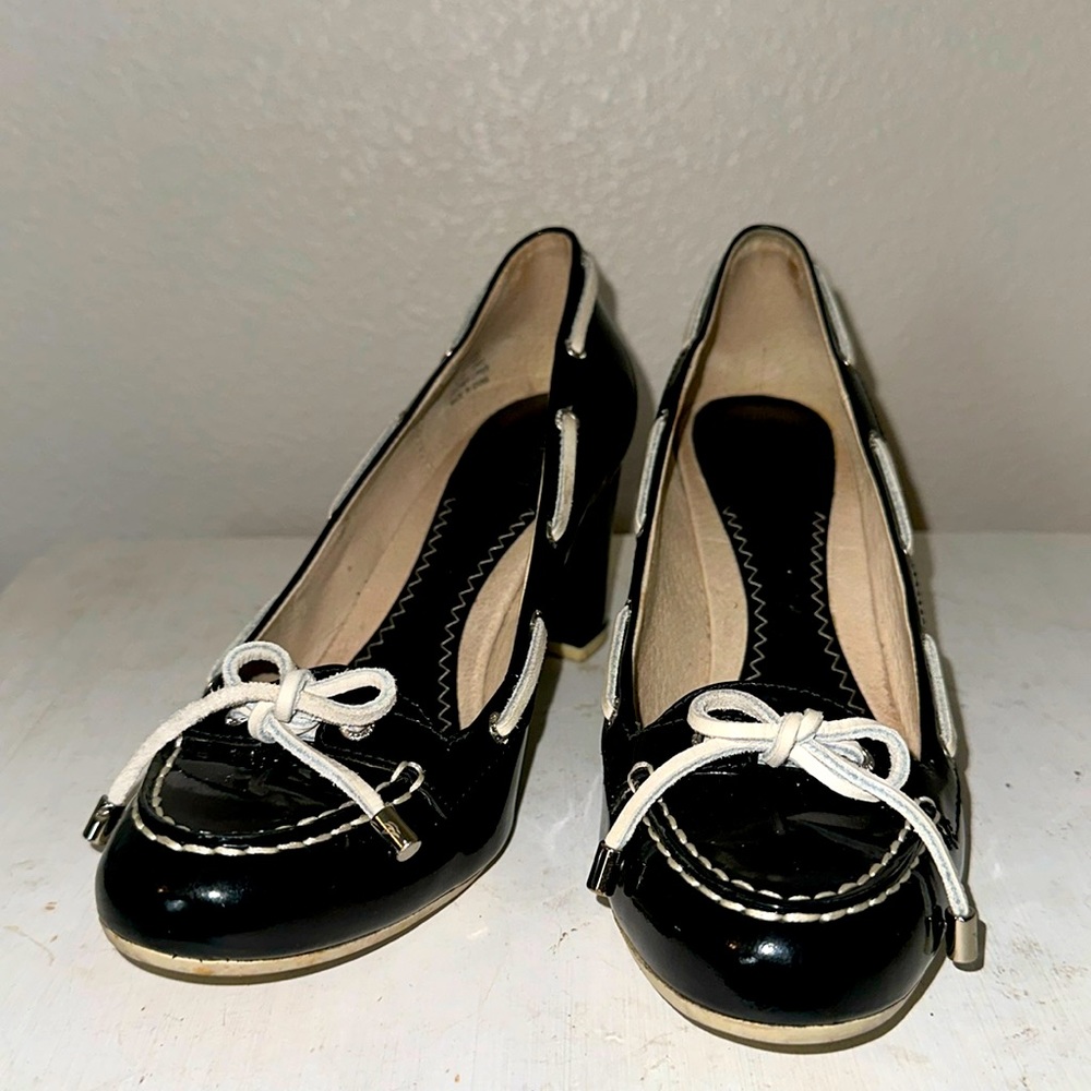 Sperry Top Sider Jeffery Pump Shoes Size 8